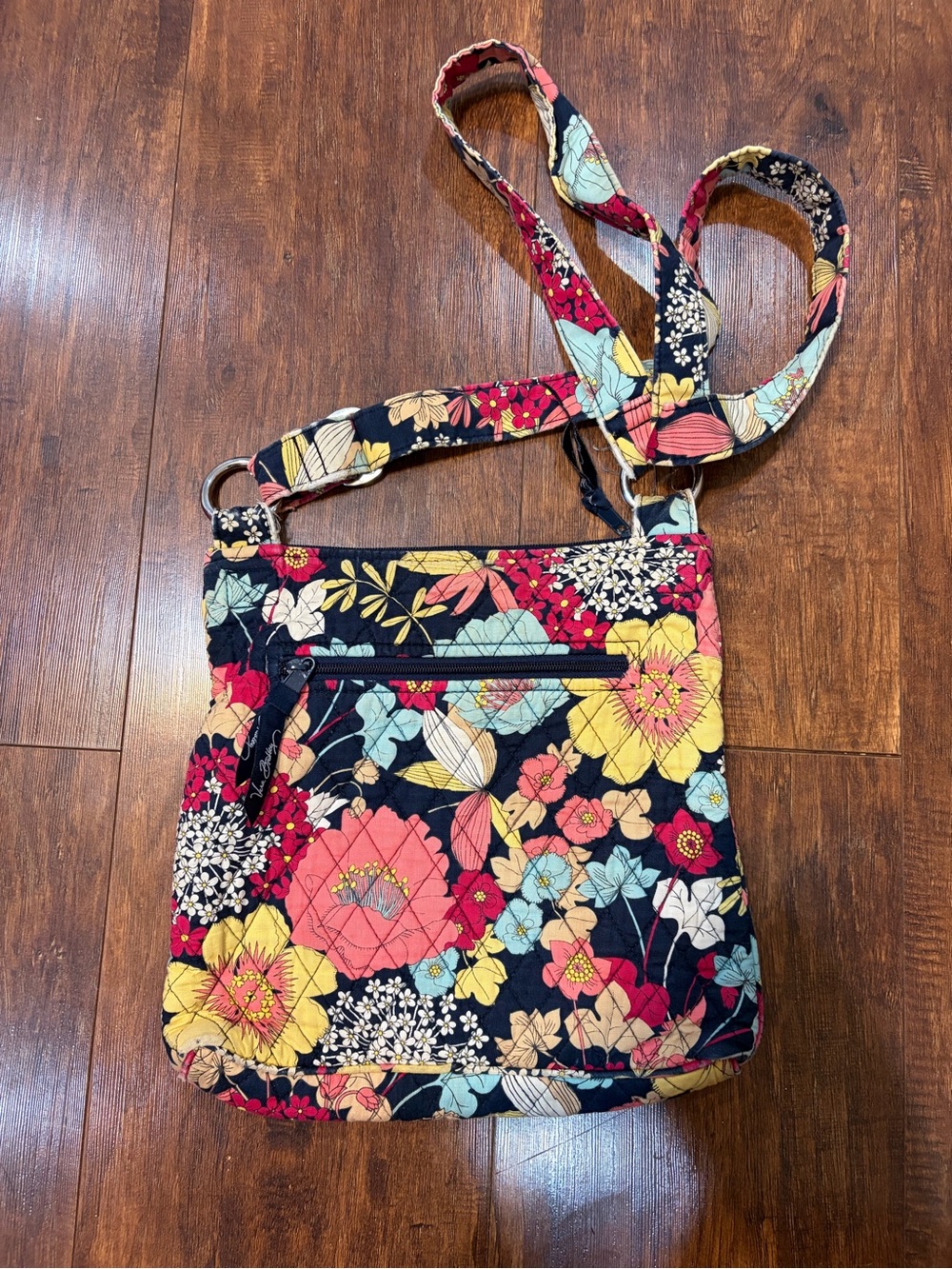 Vera Bradley Hipster Crossbody in Happy Snails print